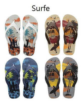 男拖鞋 dupe' Surfe 系列 巴西橡膠人字拖/夾腳拖鞋