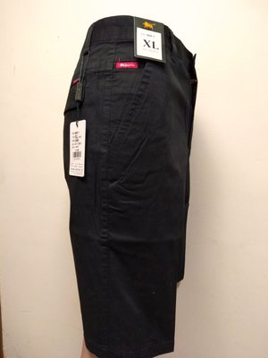 【平價服飾】（888-1-2）棉黑色休閒五分褲(M-5L) 共兩色總長56公分
