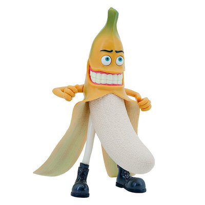 香蕉先生 香蕉人 潮玩惡搞 猥瑣 邪惡 模型 公仔 擺件 盒裝手辦 動漫星城美少女手辦