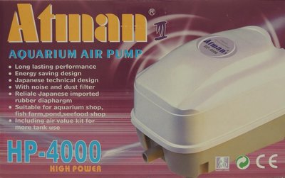 亞特曼Atman HP-4000型 空氣幫浦