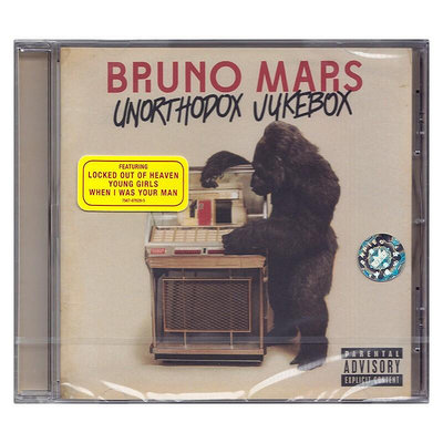 正版 火星哥專輯 Bruno Mars Unorthodox Jukebox CD唱片