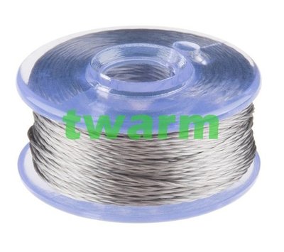 德源科技 r)原廠Smooth Thread Bobbin-12m(Stainless Steel)(DEV-13814