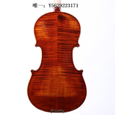 小提琴德因美工作室 手工實木花紋小提琴 成人兒童初學者考級小提琴樂器手拉琴