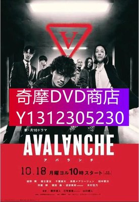 DVD專賣 2021日劇 Avalanche 雪崩/Avalanche 綾野剛/村佳乃 全10集 2碟