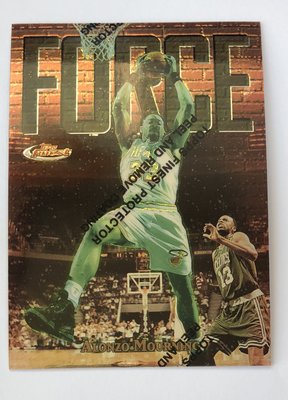 [NBA]1997-98 Topps Finest FORCE ALONZO MOURNING  球員卡