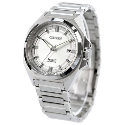 預購 CITIZEN Series8 NB6010-81A 星辰錶 40mm 機械錶 銀白色面盤 藍寶石鏡面 不鏽鋼錶帶 男錶 女錶