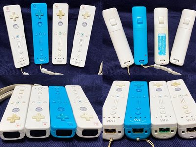 任天堂 Wii 無線手把控制器(RVL-003)*1、強化感應版（RVL-036)*1，共4支, 零件品、故障需維修處理