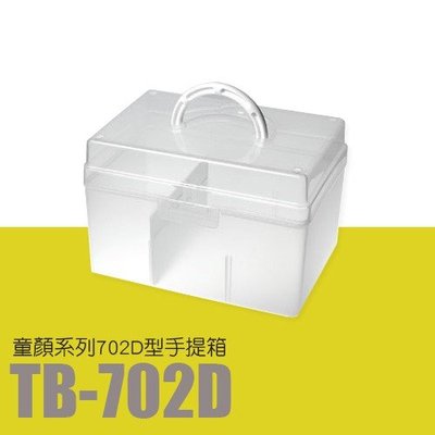 【勁媽媽】【樹德】居家生活手提箱 TB-702D (工具箱/急救箱/收納箱/收納盒)