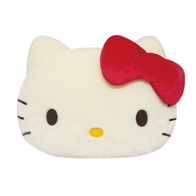 ♥小花花日本精品♥Hello Kitty 絨毛大臉口金零錢包 收納包 小物包 (復古系列) 58897805