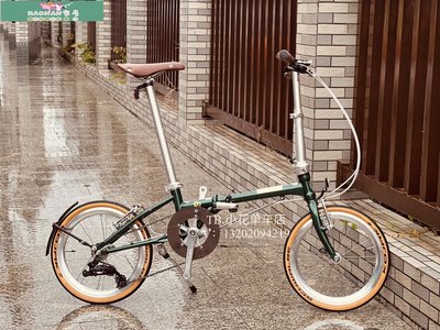 【熱賣精選】dahon大行16英寸鉻鉬鋼5變速折疊自行車成人男女式學生復古單車D5