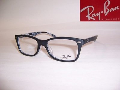 光寶眼鏡城(台南) Ray-Ban 復古塑光學眼鏡**時尚潮框特殊雙色彈簧腳*RB5228F/5405*旭日公司貨