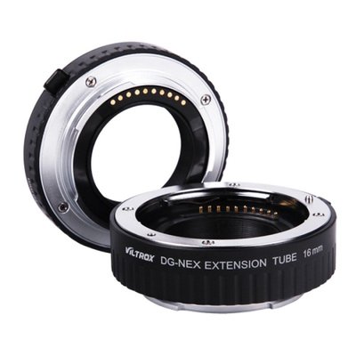 呈現攝影-Viltrox DG-NEX sony微單近攝接環組 E卡口鏡頭相機 自動對焦 接寫環 金屬接口 10/16m