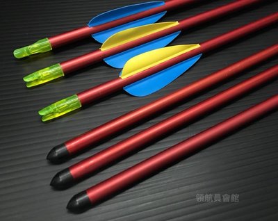 【領航員會館】台灣製造SHADOWEAGLE 弓箭 1916練習箭 鋁箭 77.4cm 複合弓 反曲弓 手拉弓 傳統弓