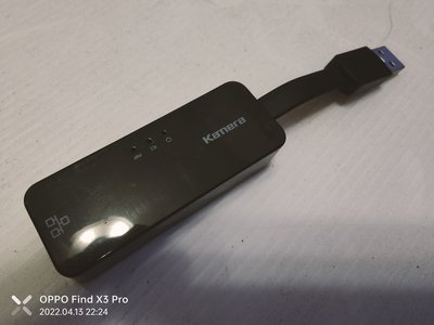 KAMERA-USB 3.0轉RJ45 2.5G超高速網卡/市價990-近全新品