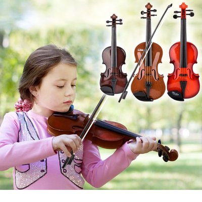 真弦可彈奏可拉響小提琴真弓樂器 生日禮物 女孩男孩玩具模型【推薦款】~定金