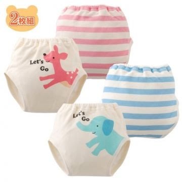 日本Chuckle Baby 4層系列幼兒訓練學習褲(一組2入) 2組以上更優惠