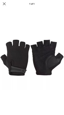 【HARBINGER】Power Women/Men Gloves 重訓/健身用專業手套 154155/男女 黑