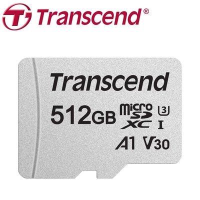 附轉卡 Transcend 創見 512GB 512G microSDXC TF U3 A1 V30 300S 記憶卡