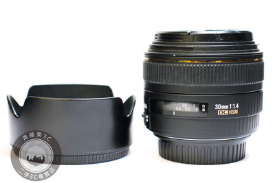 【台南橙市競標】Sigma 30mm f1.4 EX DC HSM for Canon 二手鏡頭 發霉 #89652