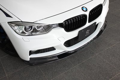 【YGAUTO】3D design BMW F30/F31 M-sport 前唇擾流板（碳纖維）