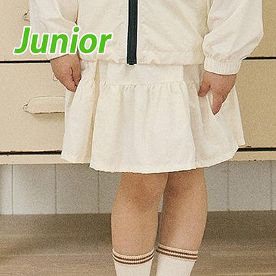 JS~JL ♥裙子(IVORY) HERE I AM-2 24夏季 HRM240413-013『韓爸有衣正韓國童裝』~預購
