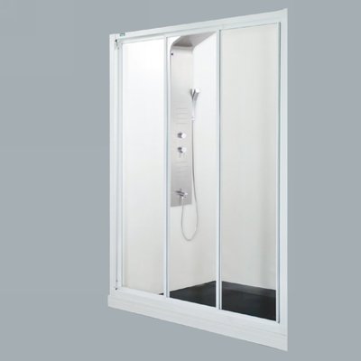 《振勝網》HCG 和成衛浴 有框 一字三門 淋浴拉門 淋浴門 / 4mm 強化清玻璃 / SB2E