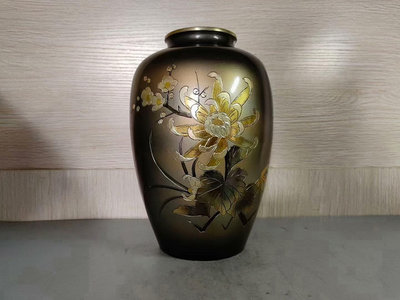 日本銅花瓶895