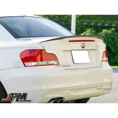 JPM 全新 BMW 1系列 兩門跑車專用 尾翼 Carbon 碳纖維材質 品質保證