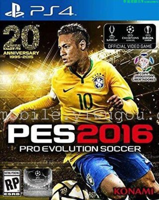 PS4二手游戲 實況足球2016 PES2016 中文版
