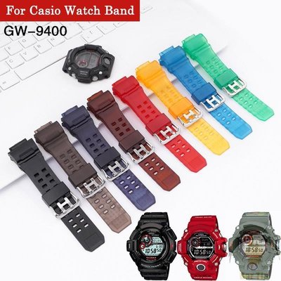 熱銷  Gw 9400 矽膠錶帶, 適用於卡西歐Casio Gw-9400 橡膠錶帶貓人系列樹脂手錶配件