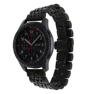 森尼3C-三星S3手錶錶帶S3 Classic金屬不銹鋼錶帶Gear S3 Frontier手表22mm表帶 7株 S2 20MM-品質保證