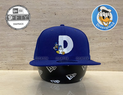 New Era x Walt Disney Donald Duck 9Fifty 華特迪士尼米老鼠好朋友唐老鴨後扣棒球帽