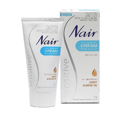 澳洲Nair除毛膏臉和身體敏感肌 孕婦適用75ml