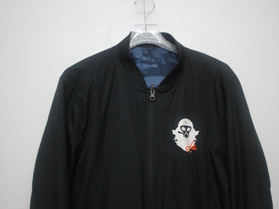 【G.Vintage】台潮BSX雙面著用(迷彩+黑)飛行夾克外套M號