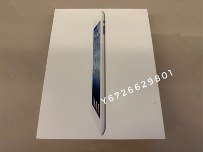 [二手完整盒裝] Apple iPad 3 蘋果 iPad 第 三代 64G A1416 Wifi版