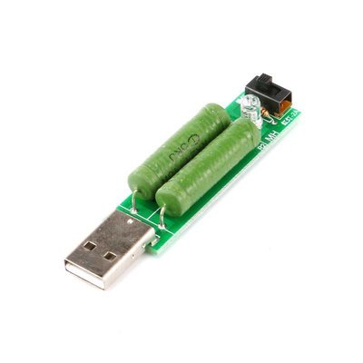 【AI電子】*(36-7)帶切換開關USB充電可2A/1A放電老化電阻電流檢測負載測試儀器