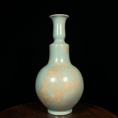 古董瓷器 宋汝窯瓶 高27.5直徑13.5cm 3001202-567