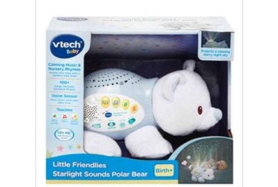 英國VTECH Little Friendlies Star Light Sound polar bear（預購）