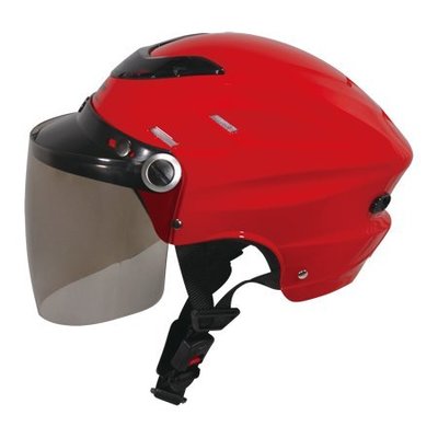 [小齊安全帽] ZEUS ZS125A 紅色 輕量 通風 內襯可拆洗 半罩式安全帽 雪帽