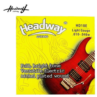 【補給站樂器旗艦店】HEADWAY HD10E 電吉他弦（10-46）