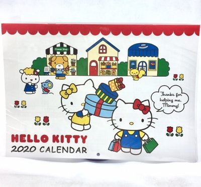 ☆╮Darling Baby ☆ 日本Hello Kitty2020掛曆