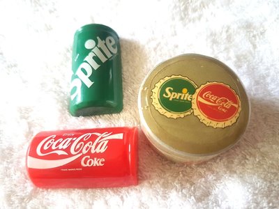 可口可樂Coca-Cola 活動紀念壓縮毛巾+磁鐵組