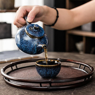 茶壺單壺清倉特價陶瓷泡茶壺家用白瓷中式功夫茶具茶水分離紫砂壺