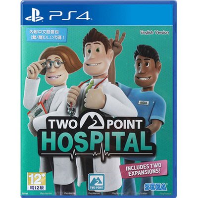 窩美 PS4遊戲 主題醫院 雙點醫生 Two Point Hospital 中文