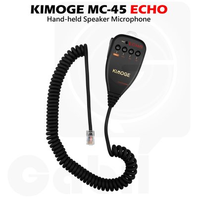 車機迴音托咪 回音手持麥克風 KIMOGE MC-45 ECHO TM V71A 733 V7 #中區無線電