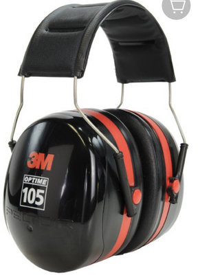 3M™ PELTOR™ Optime™ 105 頭頂式耳罩 H10A