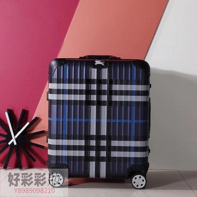 波妞的小賣鋪 RlMOWA X BURBERRY巴寶莉聯名款 新款時尚旅行箱 行李箱64·