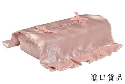 現貨日式和風  粉色 蕾絲絲製浪漫蝴蝶結面紙架盒衛生紙盒紙巾收納盒禮品可開發票