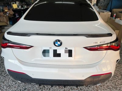 威德汽車 21- BMW 4系列 G22 2D M4款 卡夢 尾翼 碳纖維 420 430 440