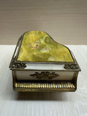 早期合金鋼琴擺飾 二手鋼琴擺飾品 樂器模型 鋼琴造型珠寶盒 小鋼琴擺飾 鋼琴模型 袖珍鋼琴擺飾